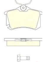 TRW GDB1578 Колодки дисковые