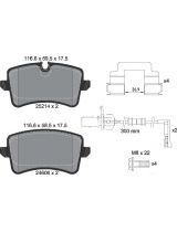 Textar 2521401 Колодки дисковые