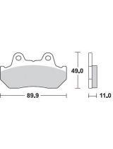 TRW MCB512 Колодки дисковые передние