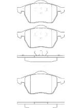 TRW GDB1275 Колодки дисковые