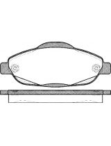 Stellox 001 096B-SX Колодки дисковые передние