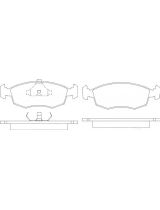 Patron PBP579 Колодки дисковые передние
