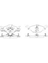 Patron PBP1293 Колодки дисковые передние