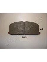 Japanparts PA-235AF Колодки дисковые передние