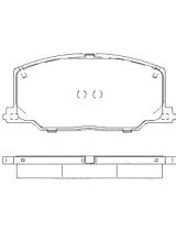 Patron PBP602 Колодки дисковые передние