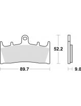 TRW MCB659SRQ Колодки дисковые передние