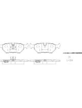Patron PBP1003 Колодки дисковые задние