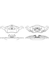 Patron PBP1318 Колодки дисковые передние