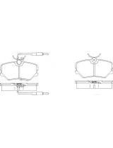 Patron PBP540 Колодки дисковые передние