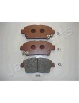 Japanparts PA-203AF Колодки дисковые передние