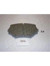 Japanparts PA-893AF Колодки дисковые передние