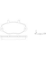 Patron PBP701 Колодки дисковые передние