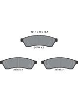 Textar 2474401 Колодки дисковые