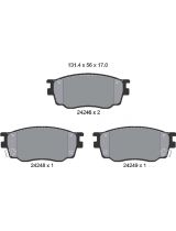 Textar 2424601 Колодки дисковые передние