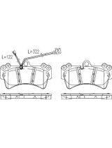 Patron PBP1626 Колодки дисковые передние