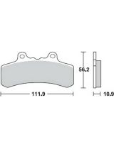 TRW MCB635RQ Колодки дисковые передние