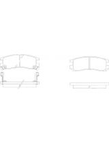 Patron PBP803 Колодки дисковые задние