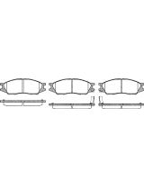 Stellox 001 080-SX Колодки дисковые передние