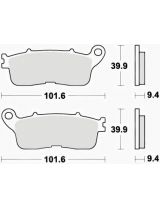 TRW MCB848SH Колодки дисковые