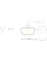 TRW GDB1326 Колодки дисковые