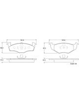 TRW GDB1274 Колодки дисковые