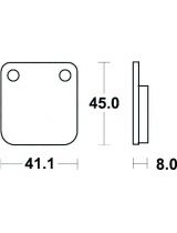 TRW MCB510 Колодки дисковые передние