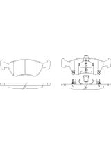 Patron PBP1321 Колодки дисковые передние