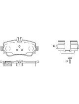 Patron PBP1357 Колодки дисковые передние