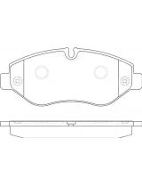 TRW GDB1747 Колодки дисковые передние
