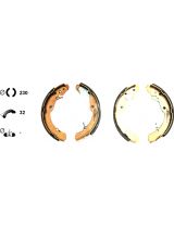 Textar 91052400 Колодки барабанные задние