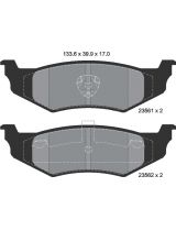 Textar 2356102 Колодки дисковые