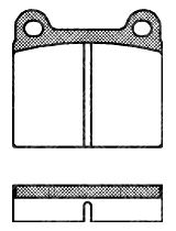 Stellox 017060SX Колодки дисковые