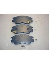 Japanparts PA-527AF Колодки дисковые передние