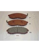 Japanparts PA-582AF Колодки дисковые передние