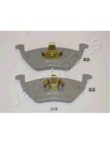 Japanparts PP-310AF Колодки дисковые задние