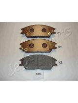 Japanparts PA-339AF Колодки дисковые передние