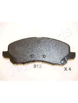 Japanparts PA-912AF Колодки дисковые передние