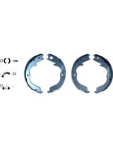 Textar 91068300 Колодки барабанные задние