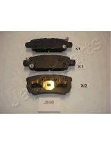 Japanparts PP-508AF Колодки дисковые задние