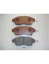 Japanparts PA-264AF Колодки дисковые передние