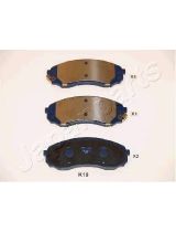 Japanparts PA-K19AF Колодки дисковые передние