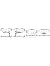 Patron PBP1294 Колодки дисковые задние