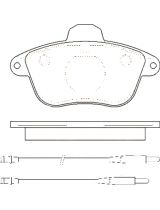 TRW GDB796 Колодки дисковые