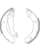 REMSA 430400 Колодки дисковые