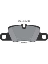 Textar 2455402 Колодки дисковые