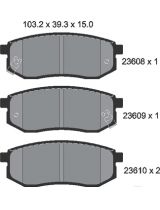 Textar 2360801 Колодки дисковые