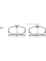 Stellox 273 002-SX Колодки дисковые передние