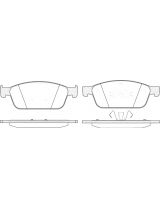 REMSA 151010 Колодки дисковые