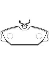 HSB HP9388 Колодки дисковые