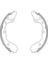 REMSA 415400 Колодки дисковые